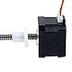 Nema 17 External 34mm Stack 0.4A Lead 4mm(0.15748) Length 150mm - 17E13S0404DB4-150RS | StepperOnline CA Nema 17 External 34mm Stack 0.4A Lead 4mm(0.15748) Length 150mm - 17E13S0404DB4-150RS | StepperOnline CA