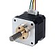 Nema 17 External 34mm Stack 0.4A Lead 8mm(0.31496") Length 32mm - 17E13S0404MB4-032RB | StepperOnline CA