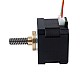 Nema 17 External 34mm Stack 0.4A Lead 8mm(0.31496") Length 32mm - 17E13S0404MB4-032RB | StepperOnline CA