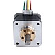 Nema 17 External 34mm Stack 0.4A Lead 8mm(0.31496") Length 32mm - 17E13S0404MB4-032RB | StepperOnline CA
