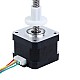 Nema 17 External 34mm Stack 0.4A Lead 8mm(0.31496") Length 150mm - 17E13S0404MB4-150RS | StepperOnline CA