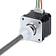 Nema 17 External 34mm Stack 0.4A Lead 8mm(0.31496) Length 300mm - 17E13S0404MB4-300RS | StepperOnline CA Nema 17 External 34mm Stack 0.4A Lead 8mm(0.31496) Length 300mm - 17E13S0404MB4-300RS | StepperOnline CA