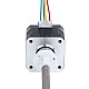 Nema 17 External 34mm Stack 0.4A Lead 8mm(0.31496) Length 300mm - 17E13S0404MB4-300RS | StepperOnline CA Nema 17 External 34mm Stack 0.4A Lead 8mm(0.31496) Length 300mm - 17E13S0404MB4-300RS | StepperOnline CA