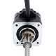 NEMA 17 External Ball Screw Linear Stepper Motor 1.5A 34mm Stack Screw Lead 2mm(0.07874) Lead Length 150mm - 17E13S1504BAM5-150RS | StepperOnline CA