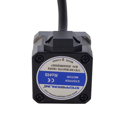 NEMA 17 External Acme Linear Stepper Motor 1.5A 34mm Stack Screw Lead 25.4mm(1) Lead Length 150mm - 17E13S1504YF5-150RS | StepperOnline CA NEMA 17 External Acme Linear Stepper Motor 1.5A 34mm Stack Screw Lead 25.4mm(1) Lead Length 150mm - 17E13S1504YF5-150RS | StepperOnline CA