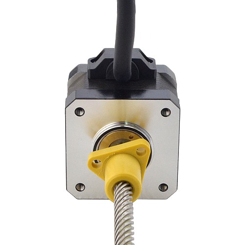 NEMA 17 External Acme Linear Stepper Motor 1.5A 34mm Stack Screw Lead 25.4mm(1) Lead Length 150mm - 17E13S1504YF5-150RS | StepperOnline CA NEMA 17 External Acme Linear Stepper Motor 1.5A 34mm Stack Screw Lead 25.4mm(1) Lead Length 150mm - 17E13S1504YF5-150RS | StepperOnline CA