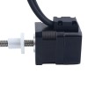 Nema 17 External 34mm Stack 1.68A Lead 8mm(0.31496") Length 200mm w/ Optical Incremental Encoder 1000PPR - 17E13S1684MB4-200RS-OE1K | StepperOnline CA