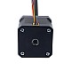 Nema 17 High Temp External Trapezoidal Linear Stepper Motor 1.68A Lead 4mm(0.15748) Screw Length 350mm - 17E15S1684DB4-350RS-H | StepperOnline CA