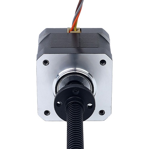 Nema 17 High Temp External Trapezoidal Linear Stepper Motor 1.68A Lead 4mm(0.15748) Screw Length 350mm - 17E15S1684DB4-350RS-H | StepperOnline CA