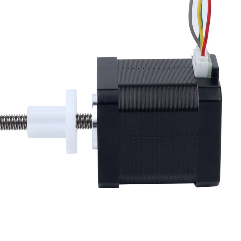 Nema 17 External 48mm Stack 1.68A Lead 2mm(0.07874) Length 200mm - 17E19S1684AF4-200RS | StepperOnline CA Nema 17 External 48mm Stack 1.68A Lead 2mm(0.07874) Length 200mm - 17E19S1684AF4-200RS | StepperOnline CA