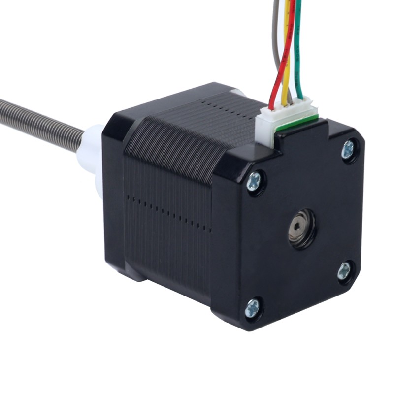 Nema 17 External 48mm Stack 1.68A Lead 2mm(0.07874) Length 200mm - 17E19S1684AF4-200RS | StepperOnline CA Nema 17 External 48mm Stack 1.68A Lead 2mm(0.07874) Length 200mm - 17E19S1684AF4-200RS | StepperOnline CA