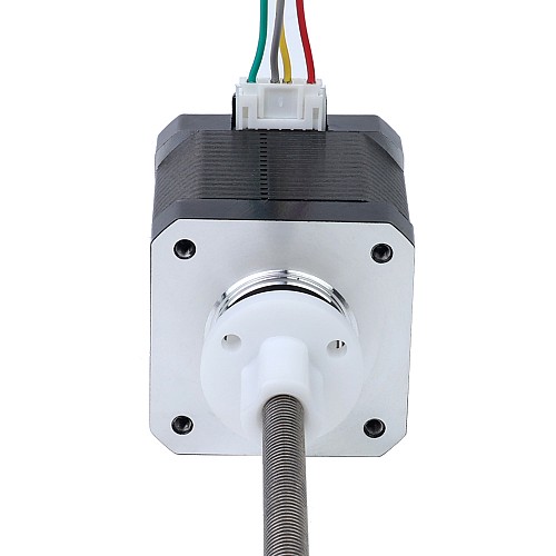 Nema 17 External 48mm Stack 1.68A Lead 2mm(0.07874) Length 200mm - 17E19S1684AF4-200RS | StepperOnline CA Nema 17 External 48mm Stack 1.68A Lead 2mm(0.07874) Length 200mm - 17E19S1684AF4-200RS | StepperOnline CA