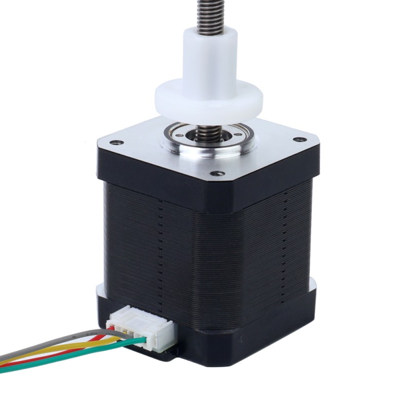 Nema 17 External 48mm Stack 1.68A Lead 2mm(0.07874) Length 200mm - 17E19S1684AF4-200RS | StepperOnline CA Nema 17 External 48mm Stack 1.68A Lead 2mm(0.07874) Length 200mm - 17E19S1684AF4-200RS | StepperOnline CA