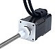 Nema 17 External Acme Linear Stepper Motor 1.68A 48mm Stack Screw Lead 8mm(0.31496") w/ Optical Incremental Encoder 1000PPR - 17E19S1684MB4-300RS-OE1K | StepperOnline CA