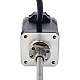 NEMA 17 External Ball Screw Linear Stepper Motor 2.5A 48mm Stack Screw Lead 2mm(0.07874) Lead Length 150mm - 17E19S2504BAM5-150RS | StepperOnline CA