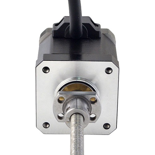 NEMA 17 External Ball Screw Linear Stepper Motor 2.5A 48mm Stack Screw Lead 1mm(0.03937) Lead Length 150mm - 17E19S2504BSM5-150RS | StepperOnline CA