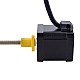 NEMA 17 External Acme Linear Stepper Motor 2.5A 48mm Stack Screw Lead 2.54mm(0.1) Lead Length 150mm - 17E19S2504GF5-150RS | StepperOnline CA