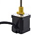 NEMA 17 External Acme Linear Stepper Motor 2.5A 48mm Stack Screw Lead 2.54mm(0.1) Lead Length 150mm - 17E19S2504GF5-150RS | StepperOnline CA