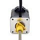 NEMA 17 External Acme Linear Stepper Motor 2.5A 48mm Stack Screw Lead 6.35mm(0.25) Lead Length 150mm - 17E19S2504RF5-150RS | StepperOnline CA