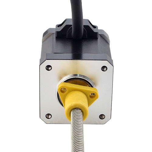 NEMA 17 External Acme Linear Stepper Motor 2.5A 48mm Stack Screw Lead 12.7mm(0.5) Lead Length 150mm - 17E19S2504WF5-150RS | StepperOnline CA NEMA 17 External Acme Linear Stepper Motor 2.5A 48mm Stack Screw Lead 12.7mm(0.5) Lead Length 150mm - 17E19S2504WF5-150RS | StepperOnline CA