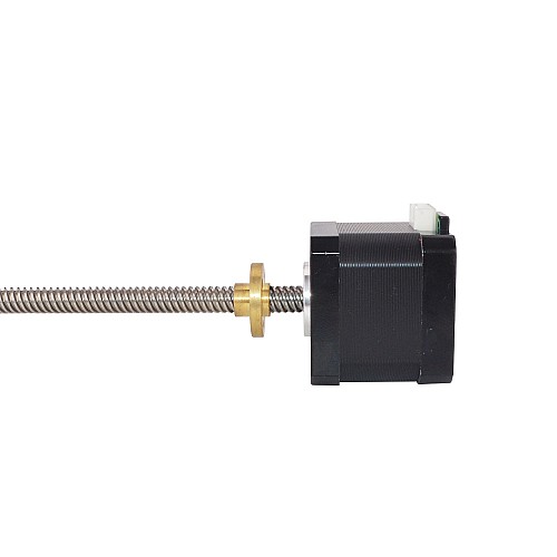 Nema 17 External 40mm Stack 1.5A Lead 8mm(0.31496) Length 310mm - 17LS16-1504E-310G | StepperOnline CA Nema 17 External 40mm Stack 1.5A Lead 8mm(0.31496) Length 310mm - 17LS16-1504E-310G | StepperOnline CA