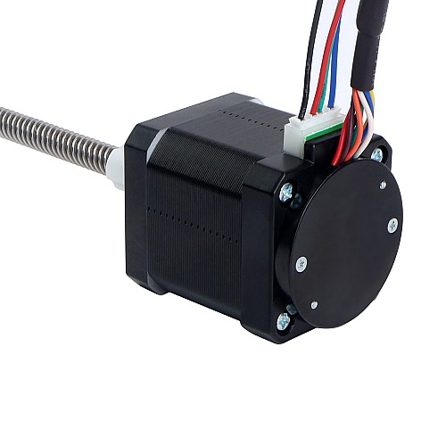 NEMA 17 External Trapezoidal Linear Stepper Motor 1.68A 48mm Stack w/ Magnetic Encoder 1000PPR(4000CPR) - 17E19S1684MB4-200RS-AR4 | StepperOnline CA NEMA 17 External Trapezoidal Linear Stepper Motor 1.68A 48mm Stack w/ Magnetic Encoder 1000PPR(4000CPR) - 17E19S1684MB4-200RS-AR4 | StepperOnline CA