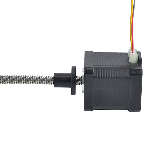 Nema 17 External 48mm Stack 1.68A Lead 8mm(0.31496) Lead Screw Length 200mm - 17LS19-1684E-200H | StepperOnline CA