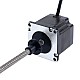Nema 23 External 56mm Stack 3.0A Lead 8mm(0.31496") Length 150mm - 23E20S0904MB2-150RS | StepperOnline CA