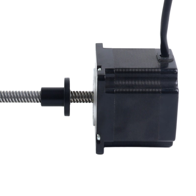 Nema 23 External 56mm Stack 3.0A Lead 8mm(0.31496") Length 150mm - 23E20S0904MB2-150RS | StepperOnline CA