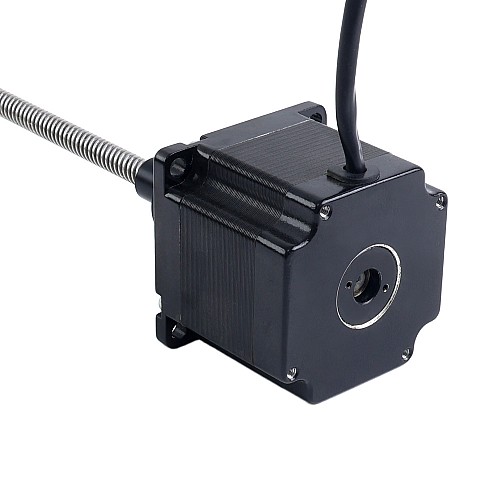Nema 23 External 56mm Stack 3.0A Lead 8mm(0.31496") Length 150mm - 23E20S0904MB2-150RS | StepperOnline CA
