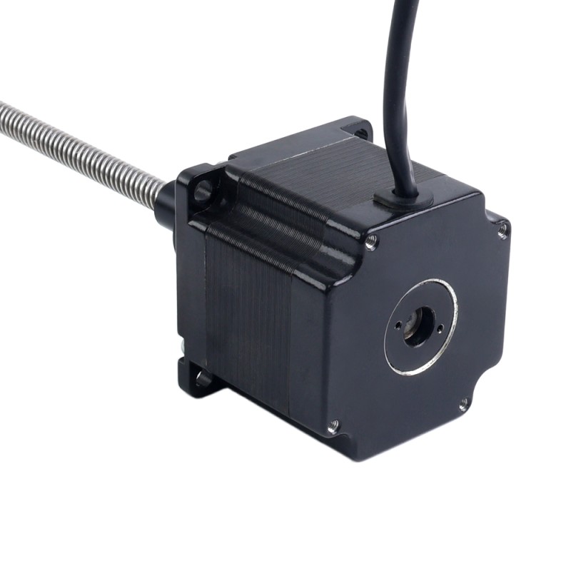 Nema 23 External 56mm Stack 3.0A Lead 8mm(0.31496") Length 150mm - 23E20S0904MB2-150RS | StepperOnline CA