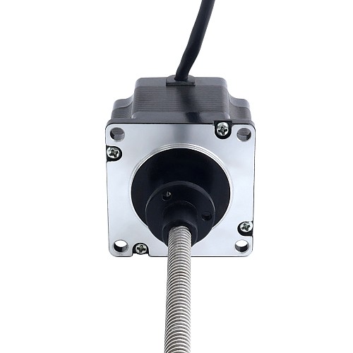 Nema 23 External 56mm Stack 3.0A Lead 8mm(0.31496") Length 150mm - 23E20S0904MB2-150RS | StepperOnline CA
