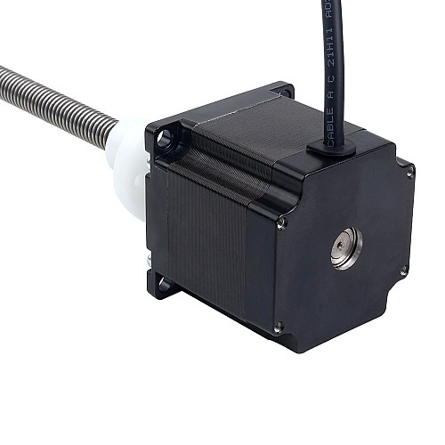 Nema 23 External 56mm Stack 2.0A Lead 2mm(0.07874") Length 300mm - 23E22S2004AJ4-300RS | StepperOnline CA Nema 23 External 56mm Stack 2.0A Lead 2mm(0.07874") Length 300mm - 23E22S2004AJ4-300RS | StepperOnline CA