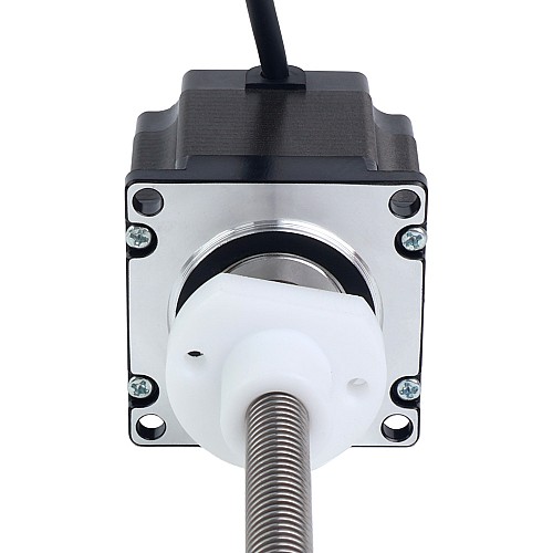 Nema 23 External 56mm Stack 2.0A Lead 4mm(0.15748) Length 300mm - 23E22S2004DJ4-300RS | StepperOnline CA