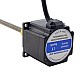 NEMA 23 External Acme Linear Stepper Motor 3.0A 56mm Stack Screw Lead 2.54mm(0.1) Lead Length 200mm - 23E22S3004GG5-200RS | StepperOnline CA