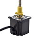 NEMA 23 External Acme Linear Stepper Motor 3.0A 56mm Stack Screw Lead 2.54mm(0.1) Lead Length 200mm - 23E22S3004GG5-200RS | StepperOnline CA
