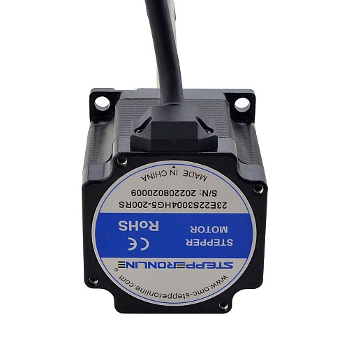 NEMA 23 External Acme Linear Stepper Motor 3.0A 56mm Stack Screw Lead 5.08mm(0.2) Lead Length 200mm - 23E22S3004HG5-200RS | StepperOnline CA