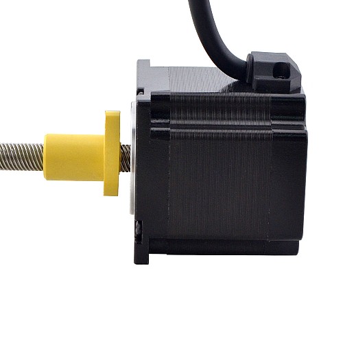 NEMA 23 External Acme Linear Stepper Motor 3.0A 56mm Stack Screw Lead 10.16mm(0.4) Lead Length 200mm - 23E22S3004NG5-200RS | StepperOnline CA
