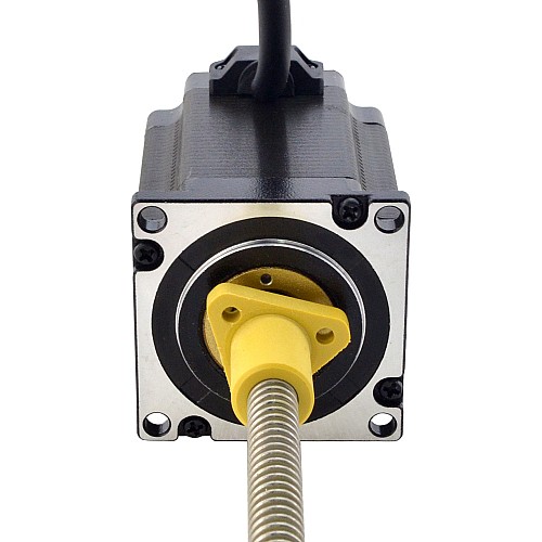 NEMA 23 External Acme Linear Stepper Motor 4.0A 76mm Stack Screw Lead 2.54mm(0.1) Lead Length 200mm - 23E30S4004GG5-200RS | StepperOnline CA NEMA 23 External Acme Linear Stepper Motor 4.0A 76mm Stack Screw Lead 2.54mm(0.1) Lead Length 200mm - 23E30S4004GG5-200RS | StepperOnline CA