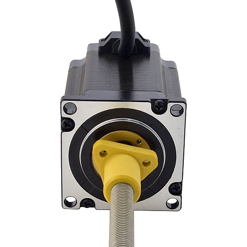NEMA 23 External Acme Linear Stepper Motor 4.0A 76mm Stack Screw Lead 5.08mm(0.2) Lead Length 200mm - 23E30S4004HG5-200RS | StepperOnline CA