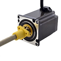 CN On Sale - NEMA 23 External Acme Linear Stepper Motor 4.0A 76mm Stack Screw Lead 10.16mm(0.4") Lead Length 200mm