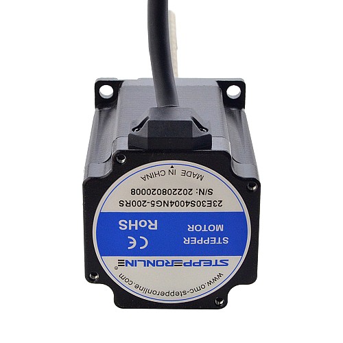 NEMA 23 External Acme Linear Stepper Motor 4.0A 76mm Stack Screw Lead 10.16mm(0.4) Lead Length 200mm - 23E30S4004NG5-200RS | StepperOnline CA NEMA 23 External Acme Linear Stepper Motor 4.0A 76mm Stack Screw Lead 10.16mm(0.4) Lead Length 200mm - 23E30S4004NG5-200RS | StepperOnline CA