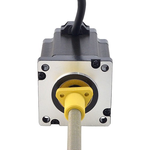 NEMA 24 External Acme Linear Stepper Motor 5.0A 75mm Stack Screw Lead 5.08mm(0.2) Lead Length 200mm - 24E30S5004HG5-200RS | StepperOnline CA NEMA 24 External Acme Linear Stepper Motor 5.0A 75mm Stack Screw Lead 5.08mm(0.2) Lead Length 200mm - 24E30S5004HG5-200RS | StepperOnline CA