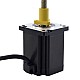 NEMA 24 External Acme Linear Stepper Motor 5.0A 75mm Stack Screw Lead 5.08mm(0.2) Lead Length 200mm - 24E30S5004HG5-200RS | StepperOnline CA NEMA 24 External Acme Linear Stepper Motor 5.0A 75mm Stack Screw Lead 5.08mm(0.2) Lead Length 200mm - 24E30S5004HG5-200RS | StepperOnline CA