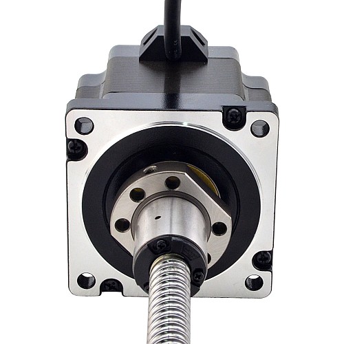 NEMA 34 External Ball Screw Linear Stepper Motor 4.5Nm(637.25oz.in) 5.5A 76mm Stack Screw Lead 10mm(0.3937) Lead Length 200mm - 34E30S5504B1Q5-200RS | StepperOnline CA