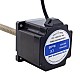 NEMA 34 External Acme Linear Stepper Motor 5.5A 76mm Stack Screw Lead 2.54mm(0.1) Lead Length 200mm - 34E30S5504GK5-200RS | StepperOnline CA