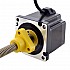 NEMA 34 External Acme Linear Stepper Motor 5.5A 76mm Stack Screw Lead 6.35mm(0.25") Lead Length 200mm