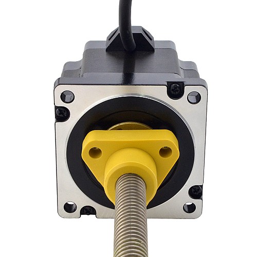 NEMA 34 External Acme Linear Stepper Motor 5.5A 76mm Stack Screw Lead 6.35mm(0.25) Lead Length 200mm - 34E30S5504RK5-200RS | StepperOnline CA