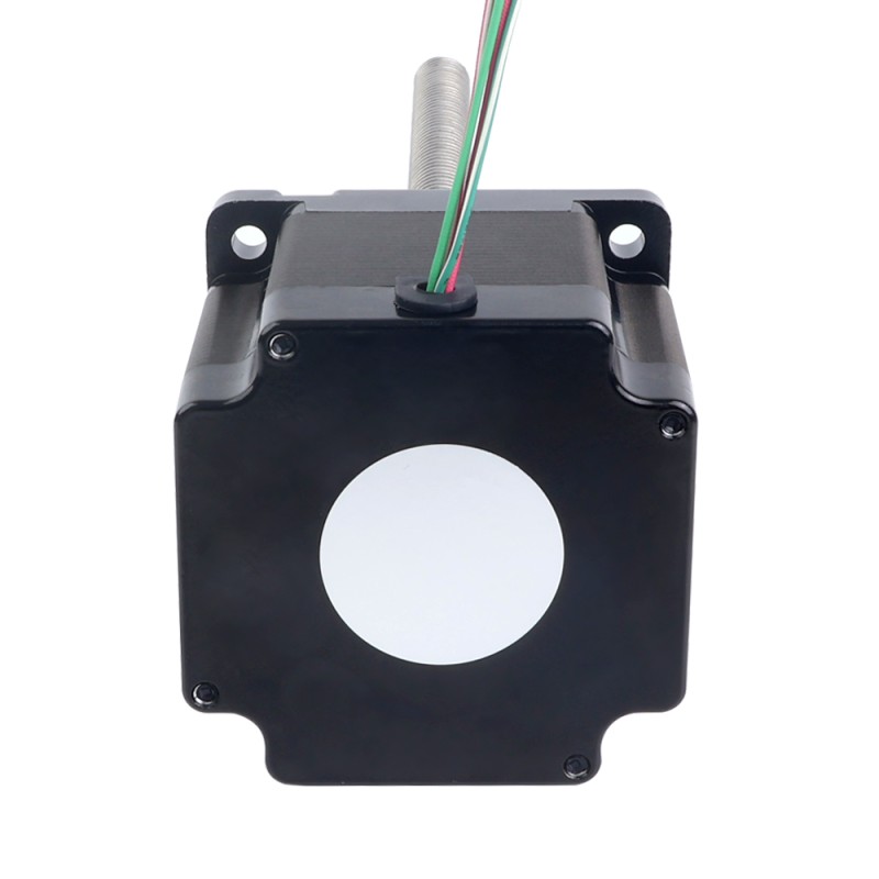 NEMA 34 External Acme Linear Stepper Motor 5.5A 76mm Stack Screw Lead 6.35mm(0.25) Lead Length 250mm - 34E31S5504RK5-250RS | StepperOnline CA
