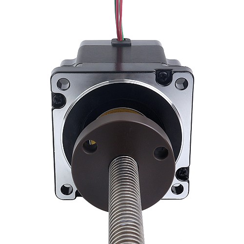 NEMA 34 External Acme Linear Stepper Motor 5.5A 76mm Stack Screw Lead 6.35mm(0.25) Lead Length 250mm - 34E31S5504RK5-250RS | StepperOnline CA NEMA 34 External Acme Linear Stepper Motor 5.5A 76mm Stack Screw Lead 6.35mm(0.25) Lead Length 250mm - 34E31S5504RK5-250RS | StepperOnline CA